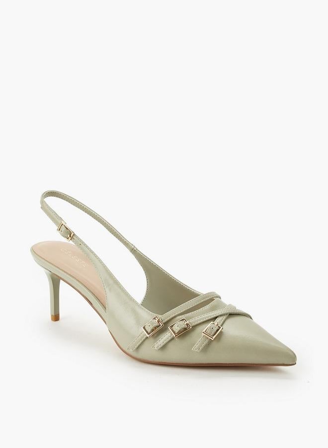 Celeste Women Stiletto Heel Mules - Image 2