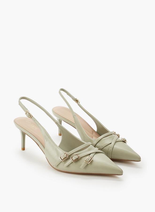 Celeste Women Stiletto Heel Mules - Image 3