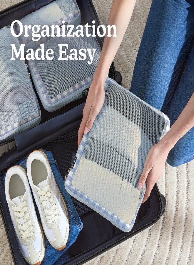 Vandel Space-Saving Compression Packing Cubes for Women, Men, Compressible Carry On Suit Case Organizer Luggage Packing Cubes for Travel Organizer Bags for Luggage and Backpacks, Suitcase Cube - Image 4