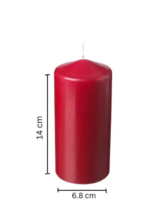 Generic - Decorative Candles for Wedding Candles, Home Interior, Restaurants, Meditation Smokeless Cotton Wick Decorative Candles for Wedding Candles, Home Interior, Restaurants,Unscented Pillar Candle. - Image 1