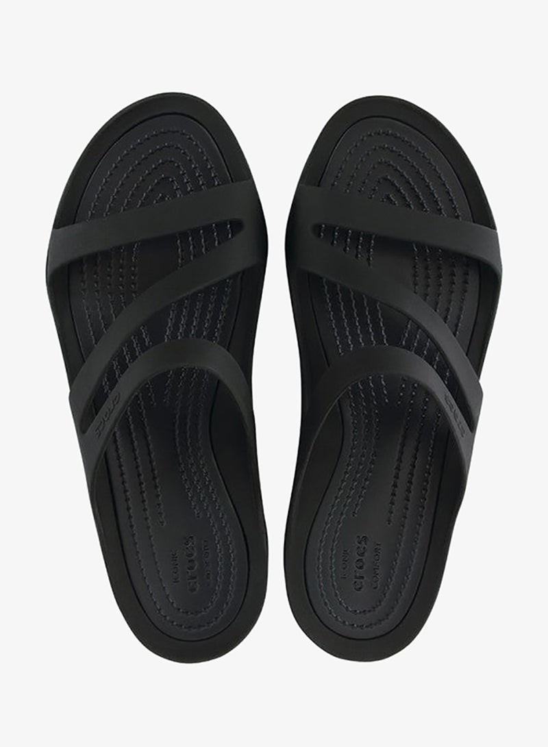 Crocs Women Black/Black Swiftwater Sandal W - Image 2