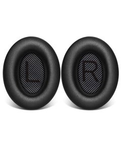 Replacement Ear-Pads Cushions For Bose QuietComfort-35 (QC-35) And QuietComfort-35 II (QC-35 II) Over-Ear Headphones Black