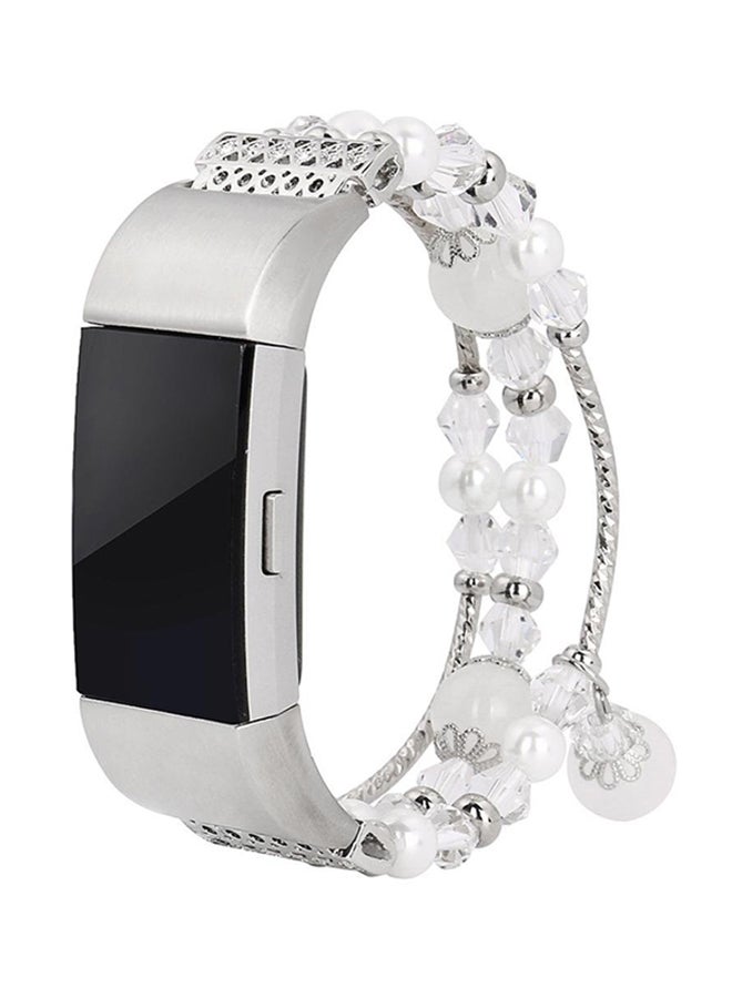 ISank Beaded Replacement Band For Fitbit Charge 2 - Image 4