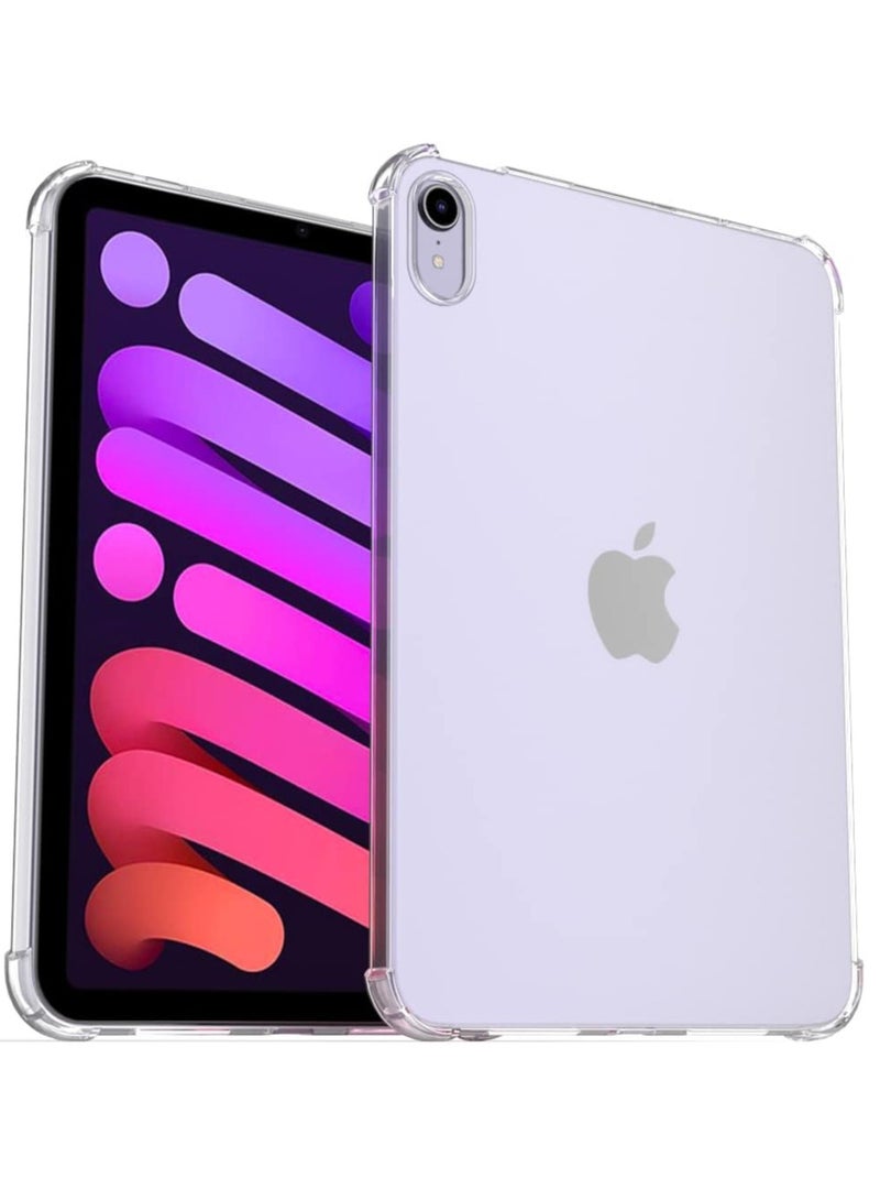 MIGOFAST IPad Mini 6 (2021 Model  Ultra Slim Transparent Soft TPU Back Cover Skin for iPad Mini 6 Generation Case - Image 1