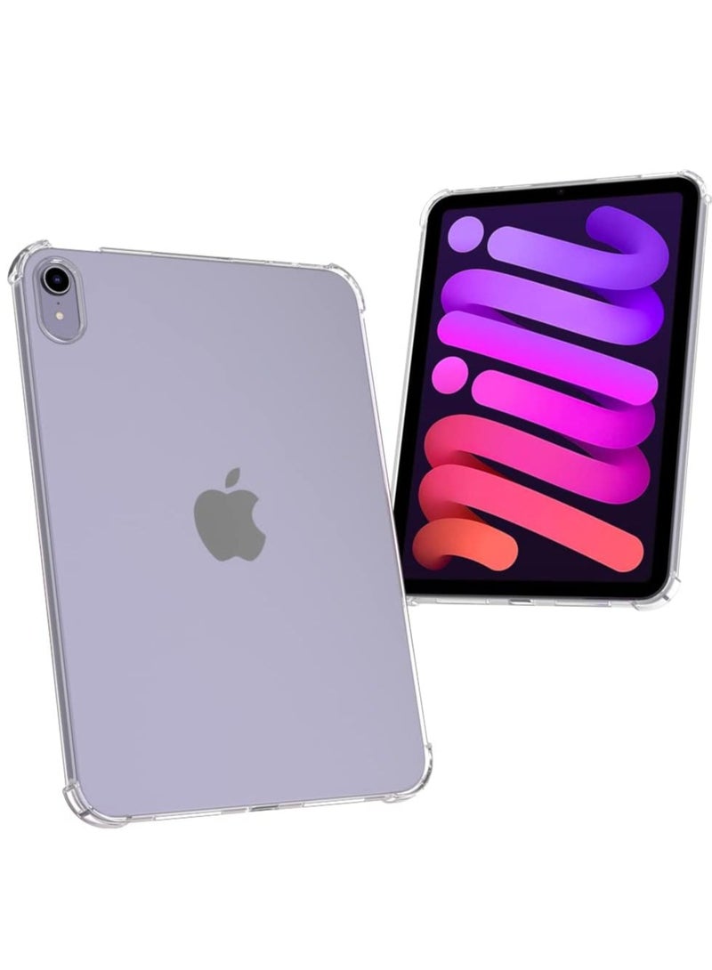 MIGOFAST IPad Mini 6 (2021 Model  Ultra Slim Transparent Soft TPU Back Cover Skin for iPad Mini 6 Generation Case - Image 3
