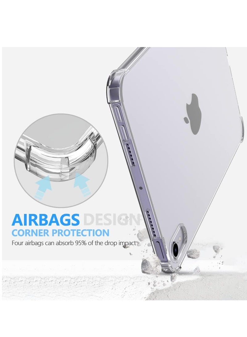MIGOFAST IPad Mini 6 (2021 Model  Ultra Slim Transparent Soft TPU Back Cover Skin for iPad Mini 6 Generation Case - Image 4