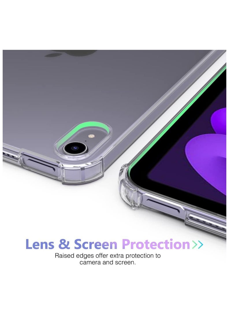 MIGOFAST IPad Mini 6 (2021 Model  Ultra Slim Transparent Soft TPU Back Cover Skin for iPad Mini 6 Generation Case - Image 5