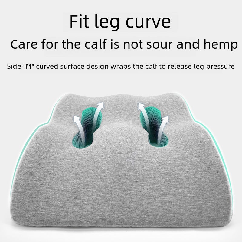 Leg Pillow, Memory Foam Foot Pillow, Foot Rest Artifact, Bed Sleeping Pad, Decompression Cushion, Leg Lift Pad for Pregnant Women(Air layer diamond grid, 54*43*15cm) - Image 4
