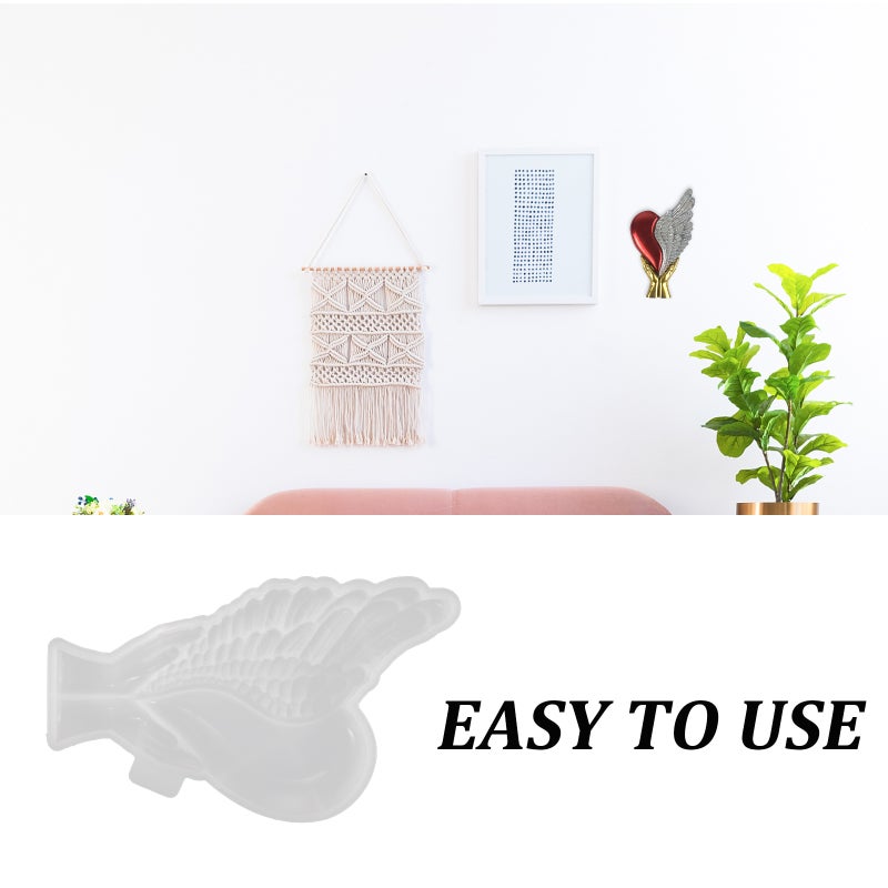 Epoxy Molds for DIY Crafts, Flexible Silicone Casting Mold for Wall Decor - Image 4