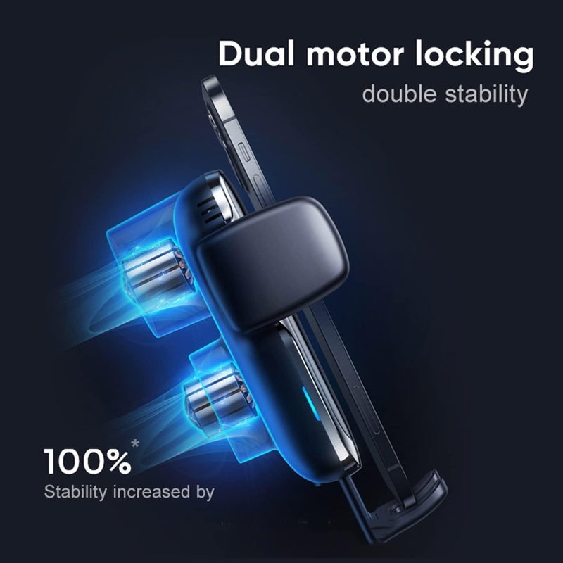 Protect JR-ZS248 15W Fast Wireless Car Charger - Auto-Clamping & touch control - Car Air Vent Mount - Image 4