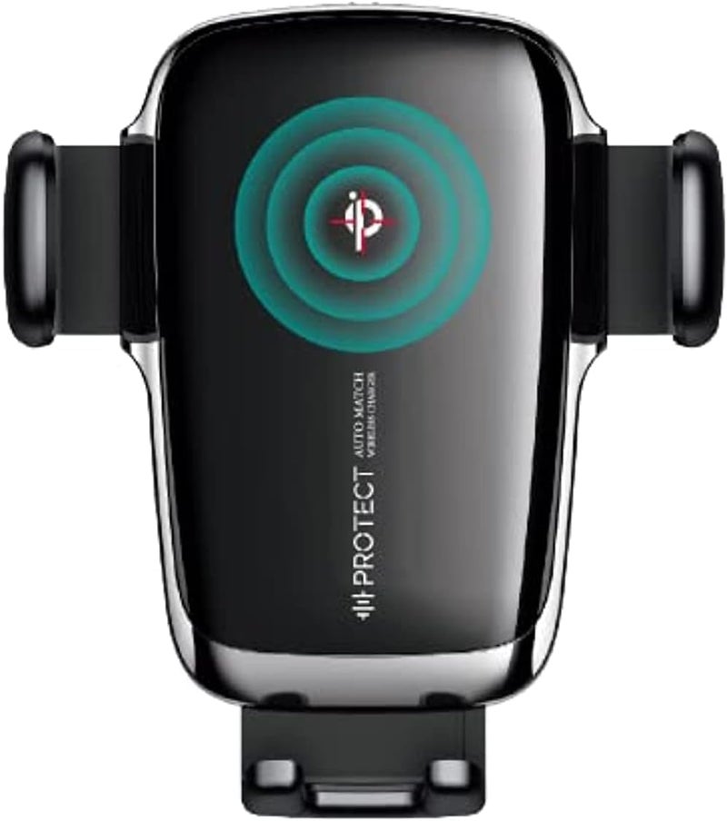 Protect JR-ZS248 15W Fast Wireless Car Charger - Auto-Clamping & touch control - Car Air Vent Mount - Image 1