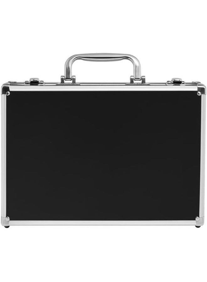 Massage gun with 30 speeds and 6 heads in a metal case with an LCD touch screen - Image 5