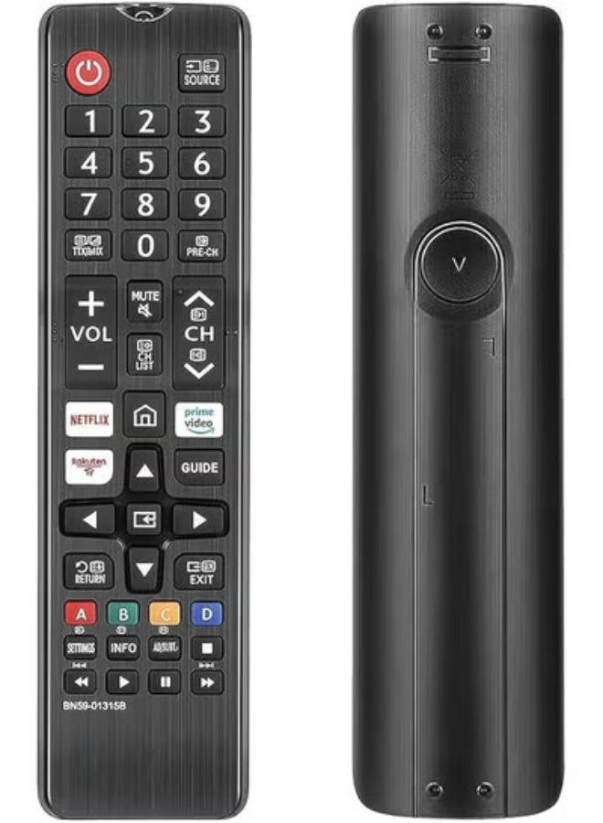 ELTRAZONE Smart Remote Control BN59-01315B Compatible with 4K UHD HDR Crystal QLED Smart TVs and Quantum Series TVs – Advanced Voice Control, Dedicated Netflix, Rakuten, Prime Video Buttons – Easy Setup for Seamless Streaming and TV Navigation - Image 3