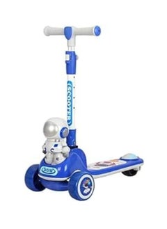 Generic The scooter is height adjustable to steer the flashing PU wheels and 3 wheels kids scooter 