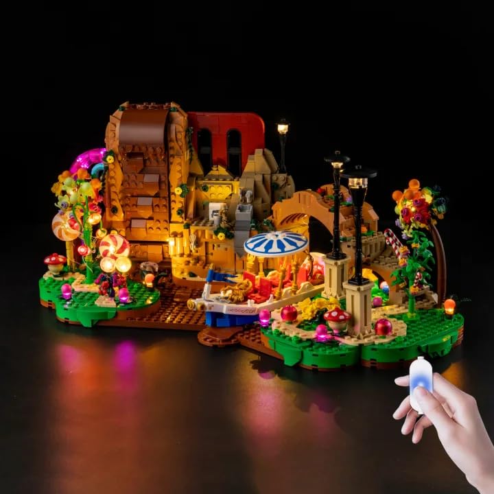 Nitemode Lighting Compatible with Lego Willy Wonka The Chocolate Factory 21360 Upgraded Brightness Adjustable Lighting AccessoriesJUST Lights - Image 1