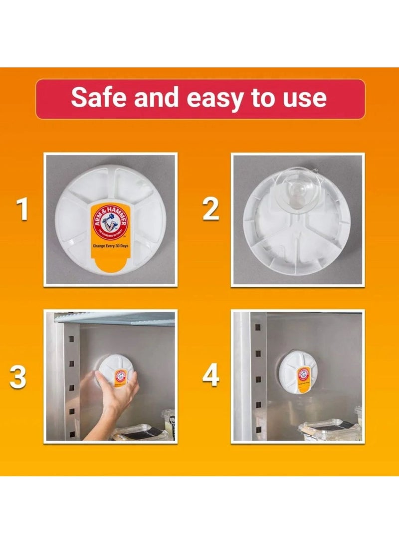 Arm & Hammer Fridge Fresh Refrigerator Air Filter Refrigerator And Freezer Odor Eliminator - Image 3