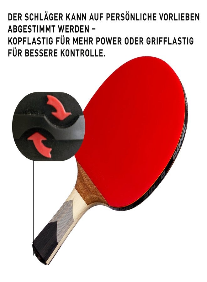 Schildkröt DONIC Waldner 800 Wood Table Tennis Racket/Bat, Colour - Black/Brown - Image 4