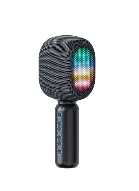 Karaoke Microphone, Wireless Bluetooth Karaoke Microphone for Singing Portable Handheld Mic Speaker Machine, Home KTV
