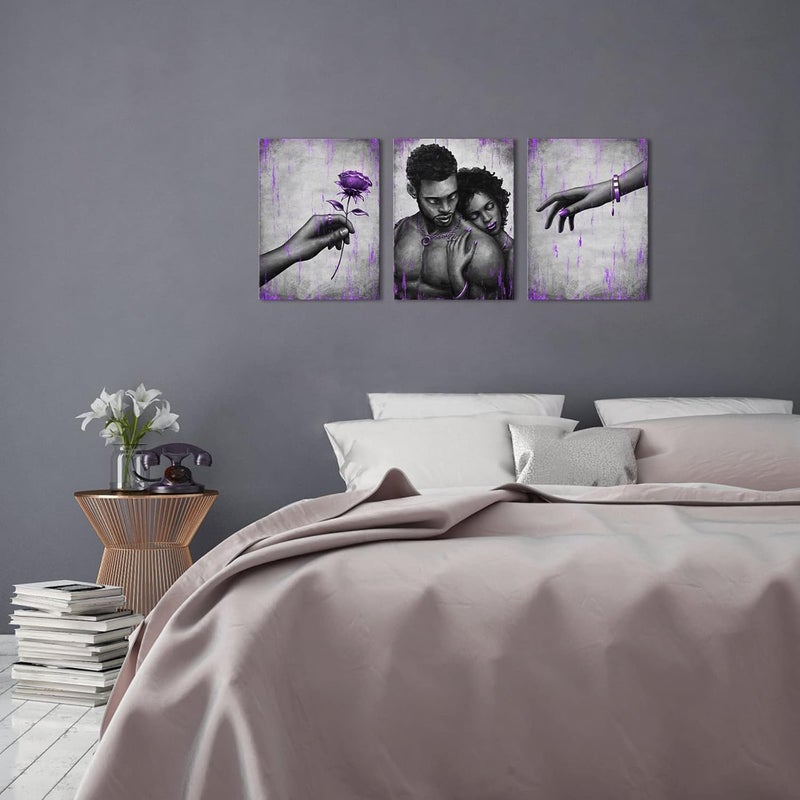 Kalormore African American Couple Canvas Wall Art - Image 4