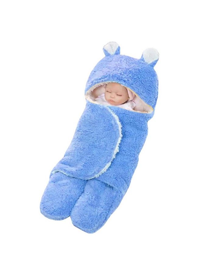 Brandonn Baby Blankets New Born Combo Pack Of Hooded Wrapper Sleeping Bag And Baby Bath Towel For 0 6 Months Baby Boys And Baby Girls Pack Of 2 - Image 3