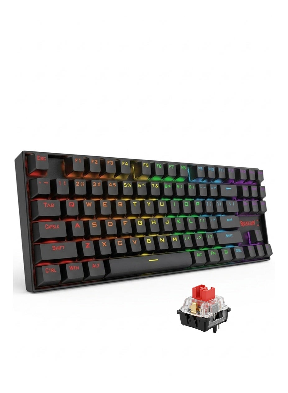 ريد راجون Redragon Wireless Mechanical Keyboard k552-krs Kumara Elite Tkl