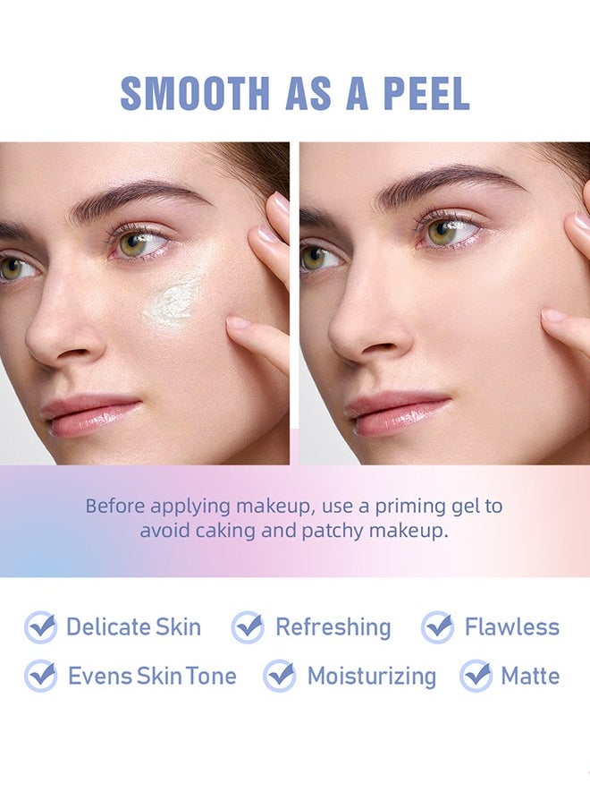Power Grip Primer Clear —Gel-Based and Hydrating Face Primer For Smoothing Skin ,Gripping Makeup, Moisturizes and Primes 24ml