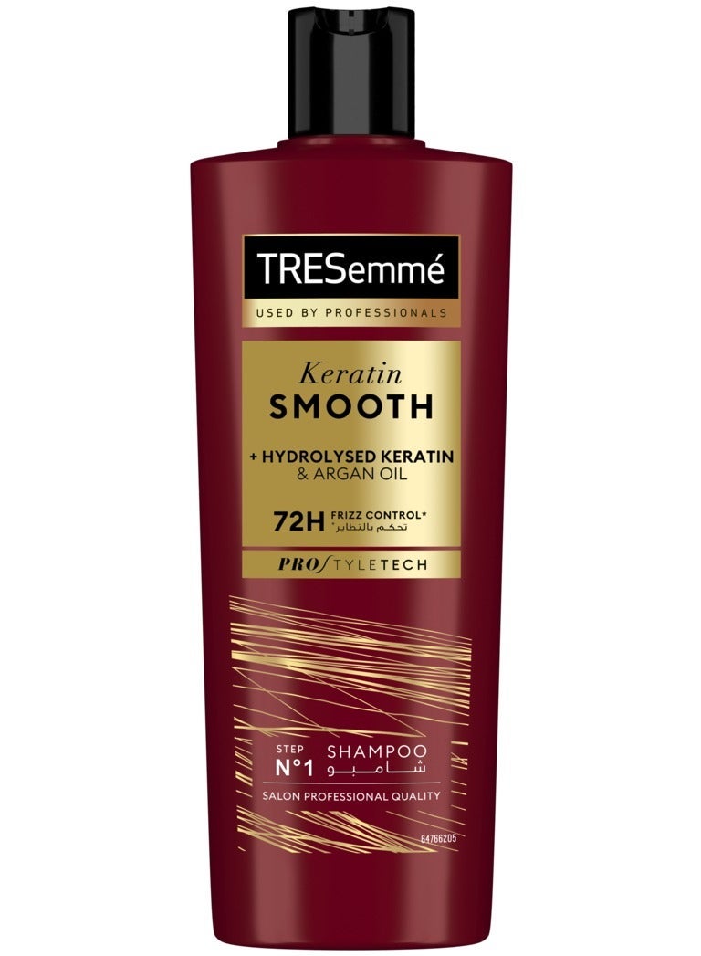 Tresemme Keratin Smooth 72 Hours Frizz Control Shampoo & Conditioner - Image 3