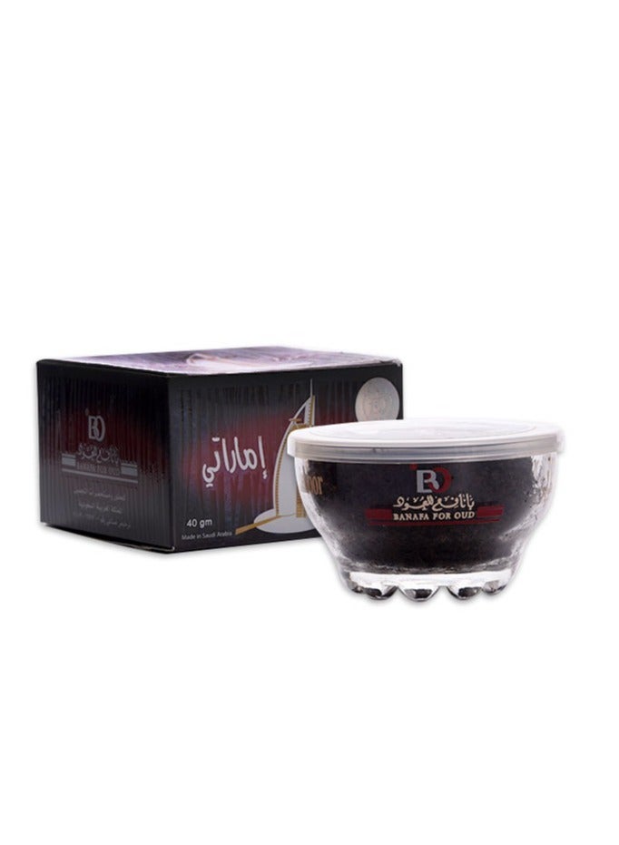 Banafa 12 Pieces Bakhoor Emirate 40g Plus Coal AlJood 80 Tablets Free - Image 2