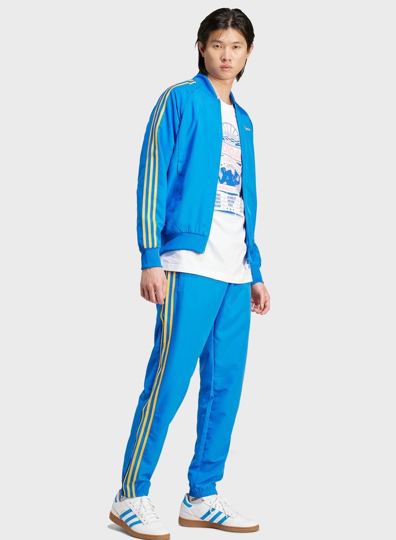 adidas Originals SST TT Blue Originals Men TRACK TOPS - Image 5