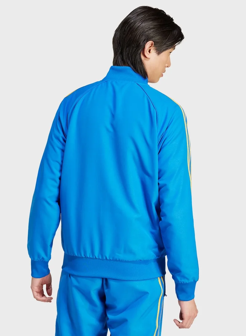 adidas Originals SST TT Blue Originals Men TRACK TOPS