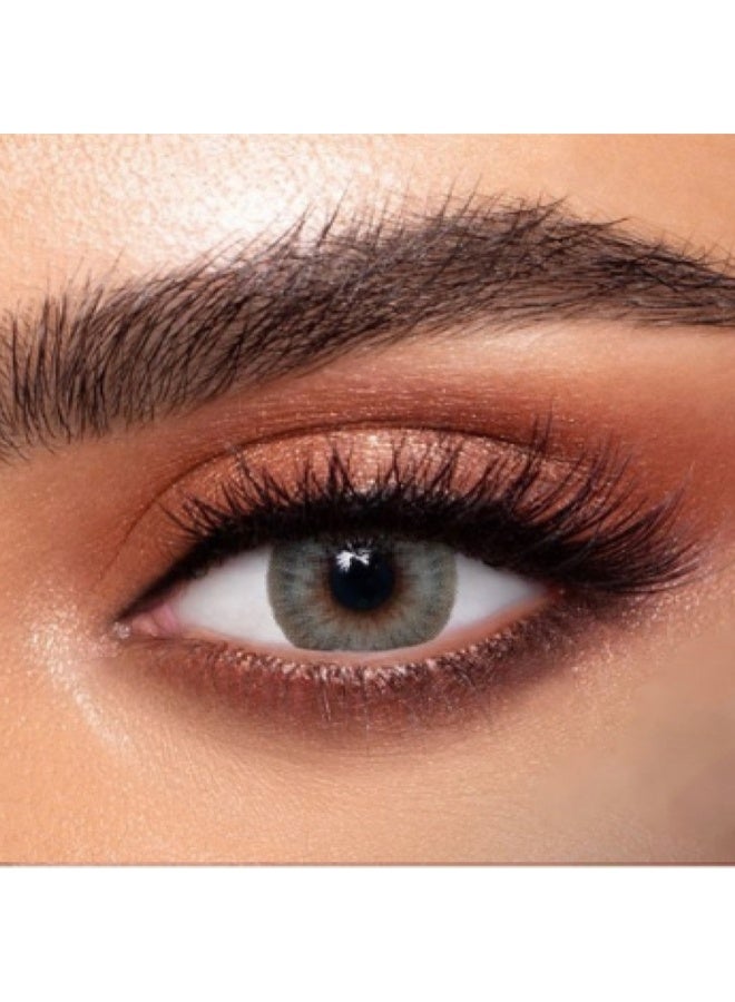 Dahab Daily Lenses Sabrin Gray Green -#5 - Image 2