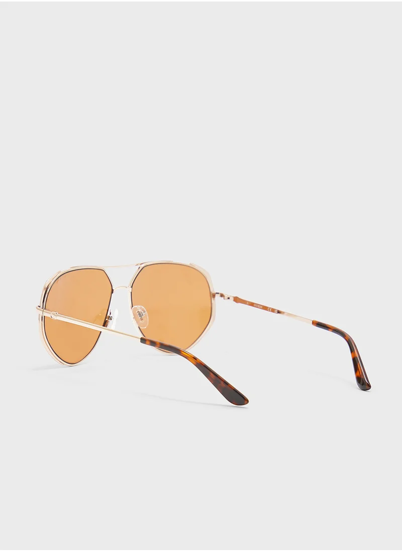 GUESS Gu0021932E59 Oversize Sunglasses