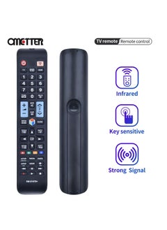 OMETTER RM-D1078+ Universal LCD Replacement Simplicity for Samsung Smart TV Remote Control  - Image 1