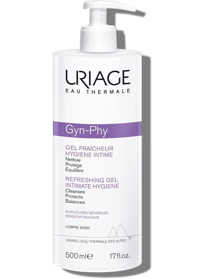 Uriage Gyn-Phy Refreshing Intimate Hygiene Gel 500ml - Image 1