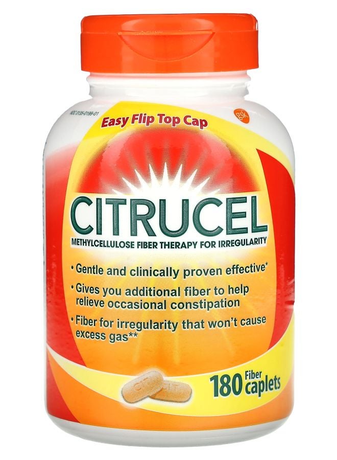 CITRUCEL Methylcellulose Fiber Therapy for Irregularity 180 Fiber Caplets