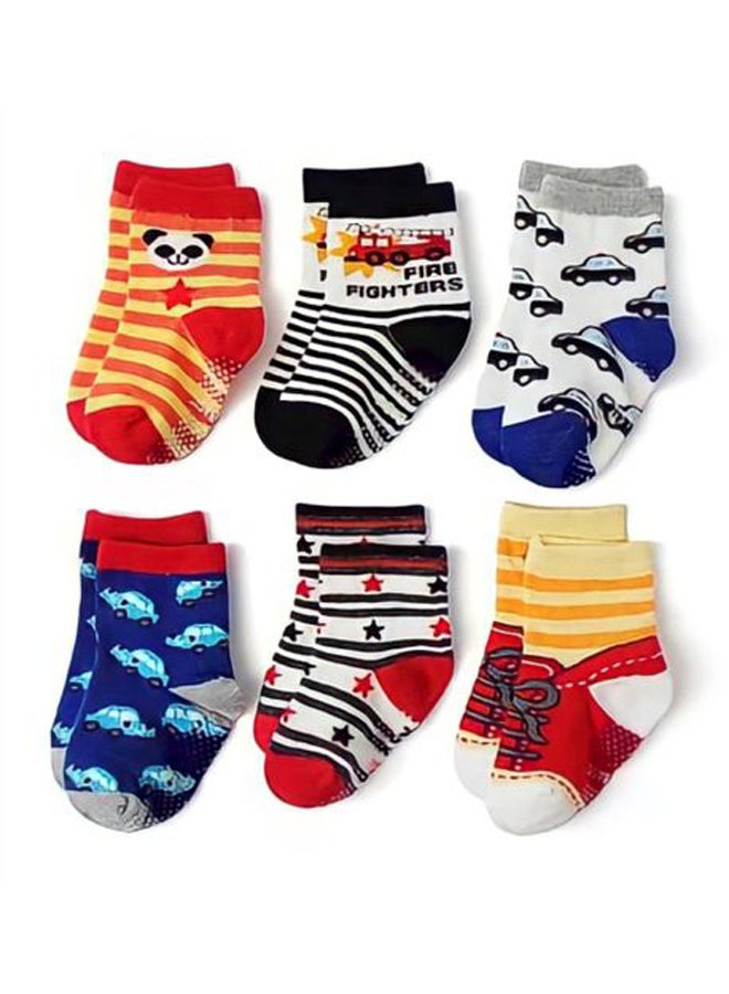 - Set Of (6) Ankle Socks - For Kids - Image 1