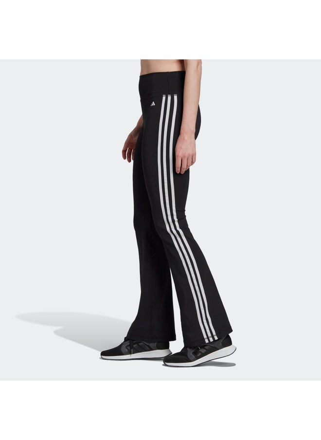 Adidas - Black Training Essentials Flared Leggings - Image 1