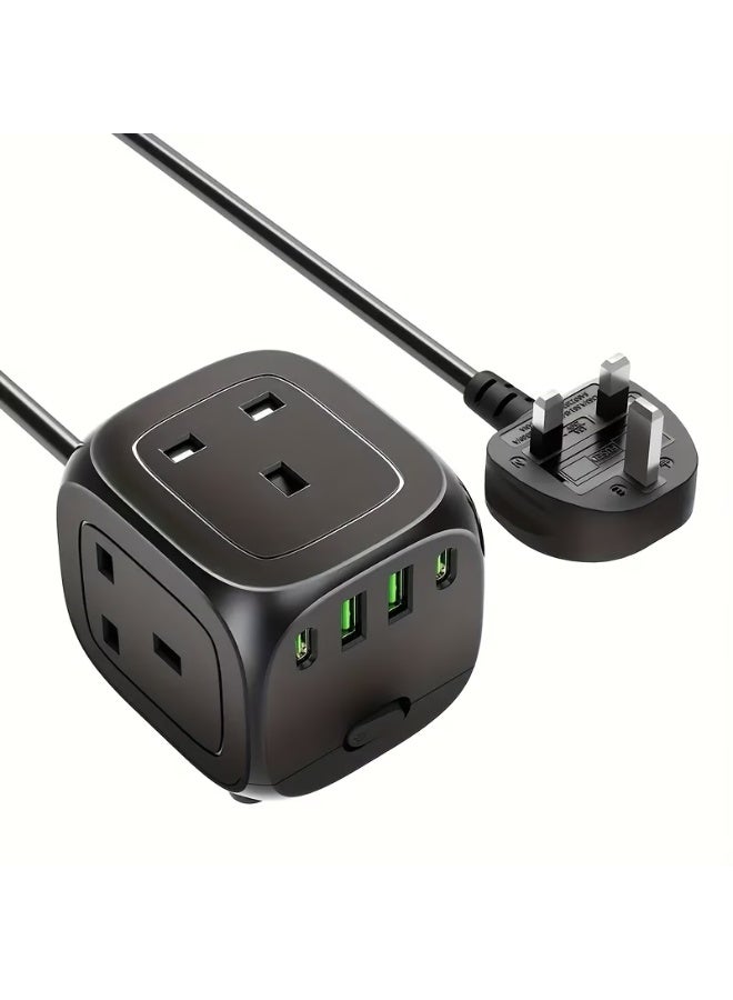 FUDIYA The New Multifunctional Cube-Shaped Socket Is Suitable for Travel, Home, And Office Use - Image 3