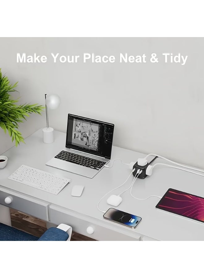 FUDIYA The New Multifunctional Cube-Shaped Socket Is Suitable for Travel, Home, And Office Use - Image 5