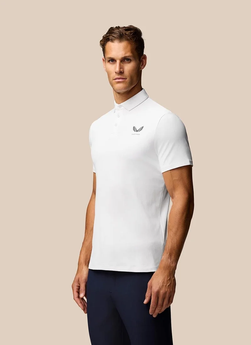 CASTORE Castore Golf Club Essential Polo - White