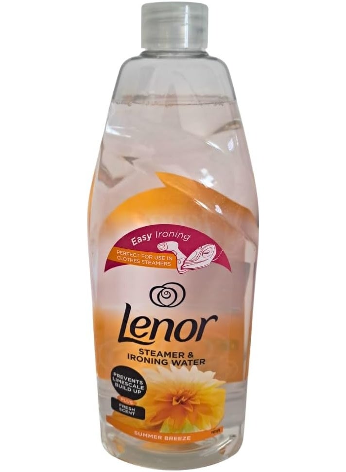 Lenor Ironing Water Summer Breeze 1L – Easy Ironing, Limescale Protection & Fresh Scent - Image 2
