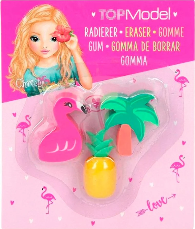 توب موديل Tropical Eraser Set 048782-a
