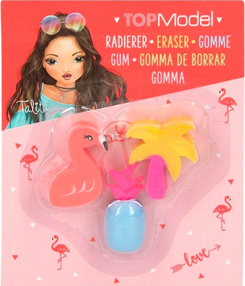 توب موديل Tropical Eraser Set 048782-a