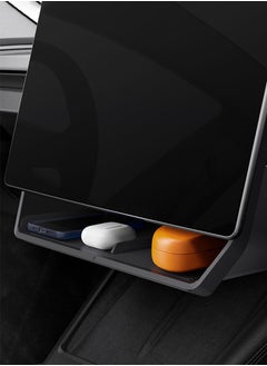 Spigen Under Screen Storage Organizer for Tesla Model Y 2025 (Juniper) and Tesla Model 3 2025 / 2024 (Highland) 