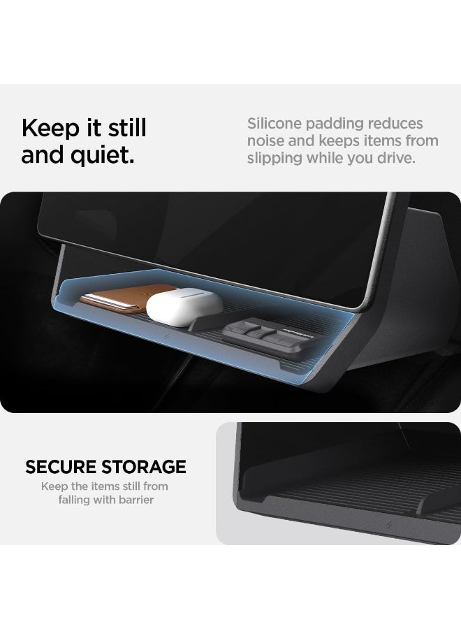 Spigen Under Screen Storage Organizer for Tesla Model Y Juniper (2026/2025) and Tesla Model 3 Highland (2026/25/24) Standard, Premium & Performance Models - Image 3