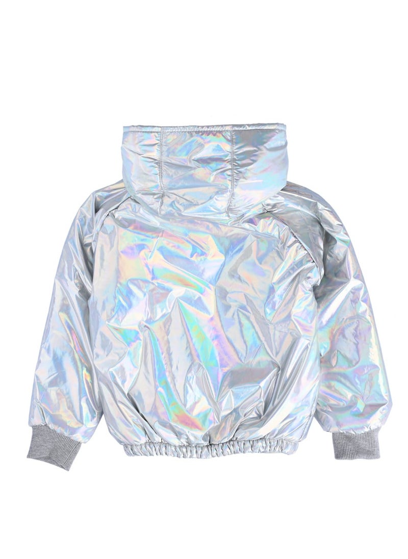 TOTSA - Girls Silver Jacket - Image 1