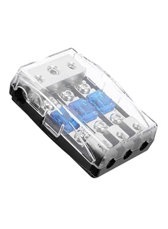 Car Audio Fuse Holder Block 12V 30A Way Durable Easy Installation Circuitry - Image 1
