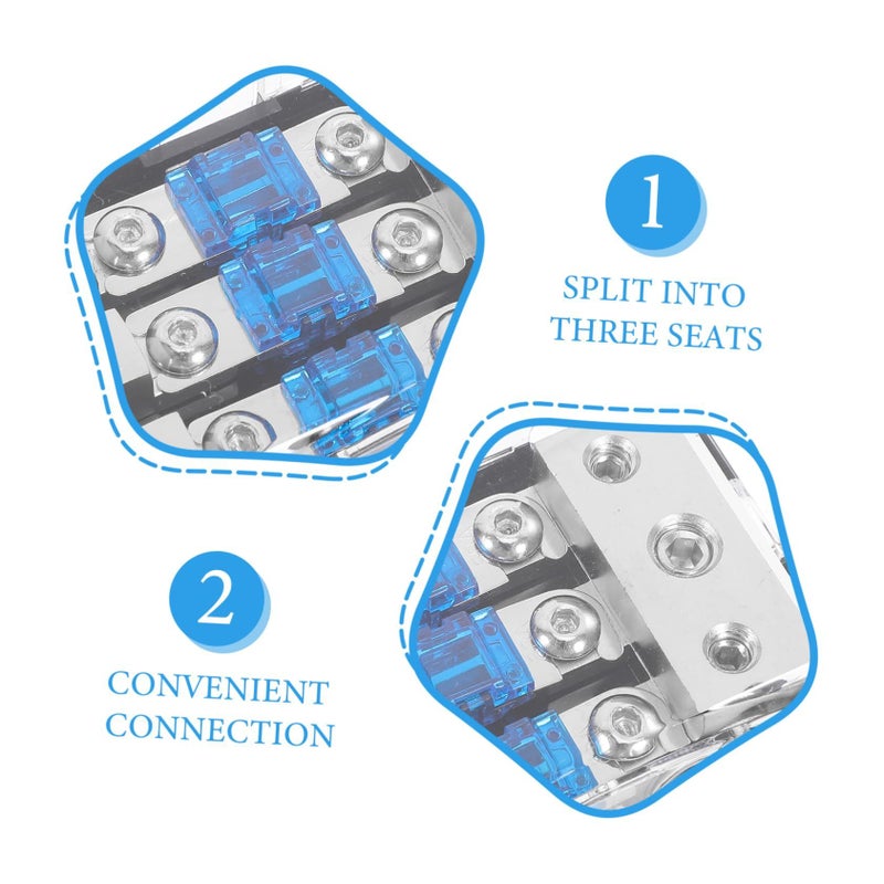 Car Audio Fuse Holder Block 12V 30A Way Durable Easy Installation Circuitry - Image 4