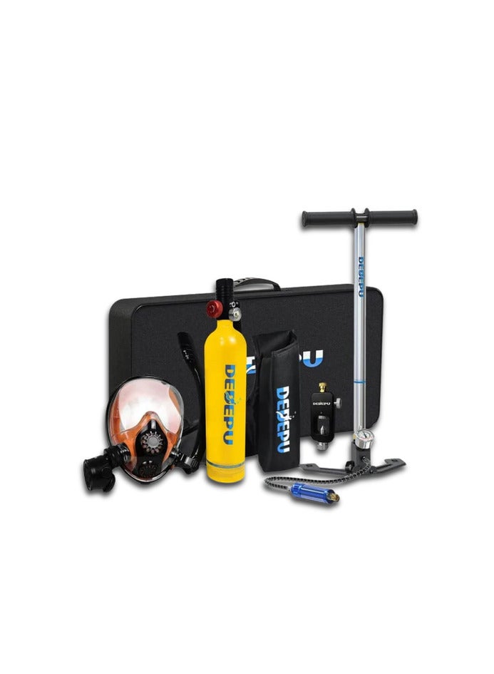 DEDEPU Full scuba diving set from DEDEPU 1liter Tank 20Minutes Under Water Easy Refill - Image 1