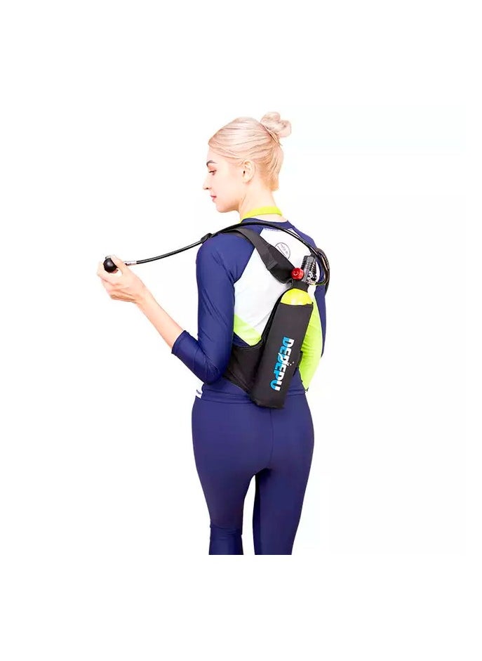 DEDEPU Full scuba diving set from dedepu 1liter Tank 20Minutes Under Water Easy Refill  - Image 2